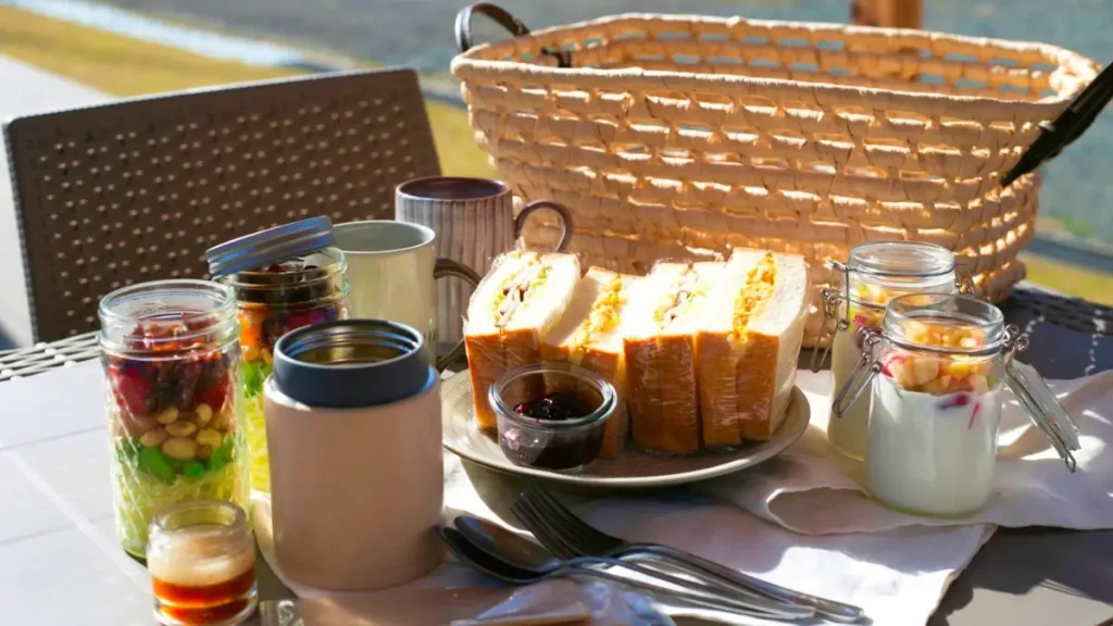 アクアクレタ小石原の朝食バスケット